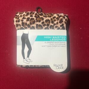 Leopard print high waisted leggings leopardprint